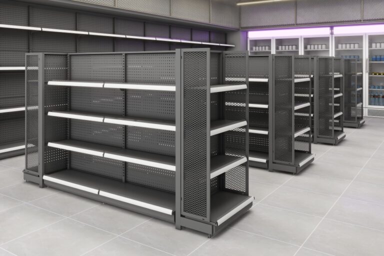 Walk-in Refrigerated Wire Shelving